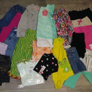 19 pc Not So Mystery Box Bundle 2T girls Some NWT